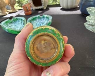 Set of Fossil Stone Goblets