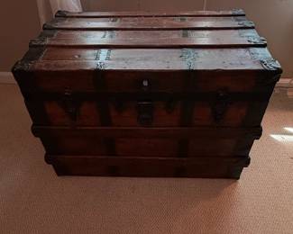 Antique Steamer Trunk
