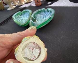 Ceramic Yellow Bird Figurine second image