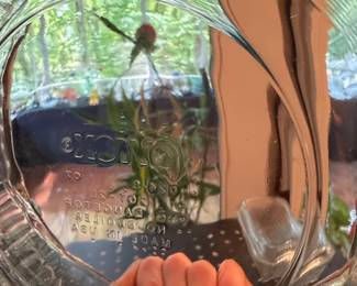 Pyrex Sculpted Clear Mixing Bowl second image