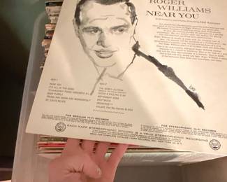 Roger Williams Near You LP Record second image