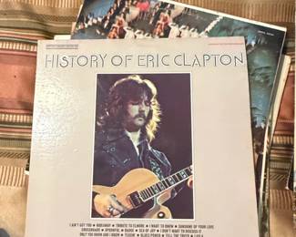 History of Eric Clapton Double LP Vinyl Record