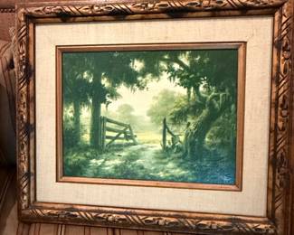 Dalhart Windberg Gate to the Past Landscape Oil Painting