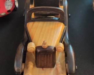 Vintage Wooden Toy Car