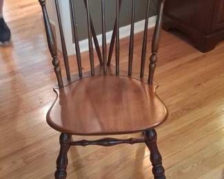 Ethan Allen Duxbury Fiddleback Windsor Armchair