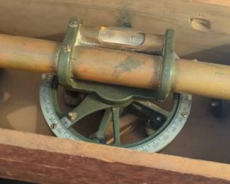 Vintage Keuffel Esser Co. Farm Level with Wooden Case fourth image