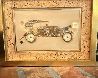 Steampunk Car Assemblage Art