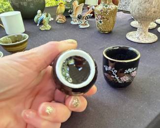 Japanese Kutani Ware Sake Cups second image