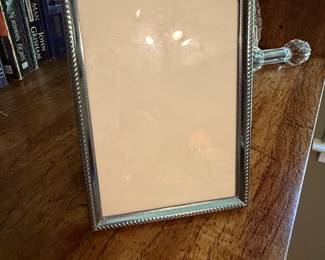 LObjet Deco Twist PlatinumPlated Picture Frame