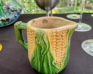 Shawnee Pottery Corn King Creamer