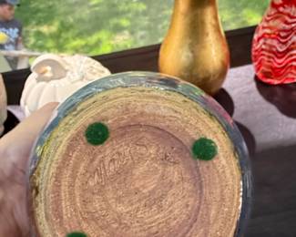 Studio Art Pottery Lidded Jar third image