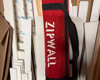 Zip wall