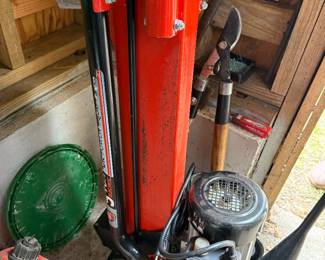 Electric log splitter 