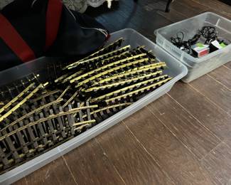 Plenty of nice train track - both straight and curved track