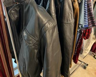 Leather jackets, and more
