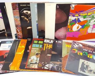 Buddy Rich Jazz, Big Band, Swing Music Vinyl Collection