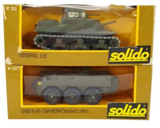 Solido Militaires Military Vehicle Lot – General Lee and VAB