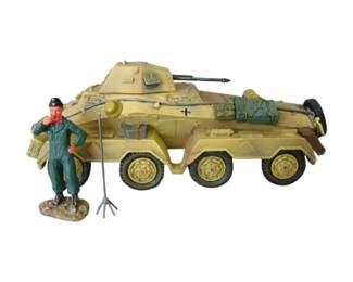 The New Model Army SS3 Sdkfz 232 Desert Version Military Vehicle
