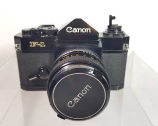 Vintage Canon F-1 SLR 35mm Camera