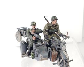 Unimax Force Of Valor WWII German Zundap Mortorcycle	* Die Cast*...