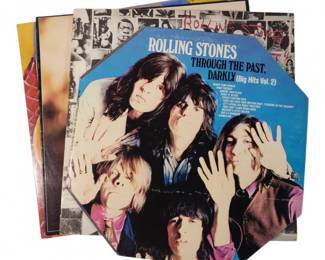 Vintage Rock Album Lot- Eric Clapton, Rolling Stones, Rod Stewart