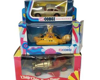 Lot of 3 Boxed Corgi Toys