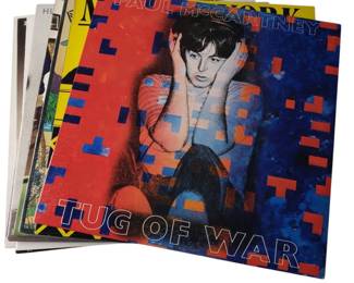 Vintage 1980s Pop Rock Vinyl Record Lot