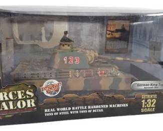 Forces Of Valor Die-Cast German King Tiger Tank