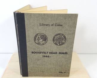 Book Of Roosevelt Head Dimes 1946-1967
