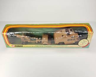 Corgi Quad Tractor, Ammunition Trailer and Field Gun