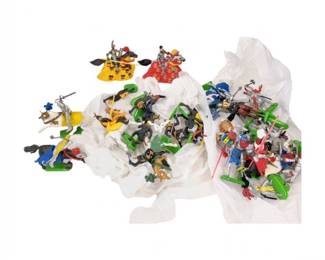 Britains Deetail 1971 Knights, Turkish Saracens and Jousting Figures