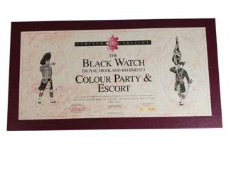 NEW Britians Limited Edition The Black Watch Colour Party and Escort
