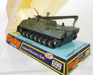 DINKY Toys Vintage Leopard Recovery Tank 669