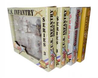 Four NEW Boxes of Figures from The Ultimate Soldier