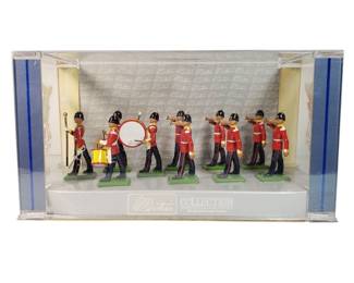 W. Britain The Middlesex Regiment Drum & Bugle Band