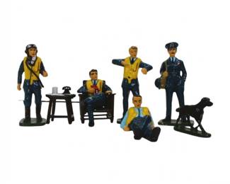 FRONTLINE Figures AW.1 RAF Battle of Britain -Five Pilots at Dispersal