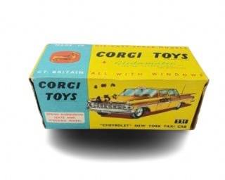 Corgi Toys Die-Cast "Chevrolet" New York Taxi Cab