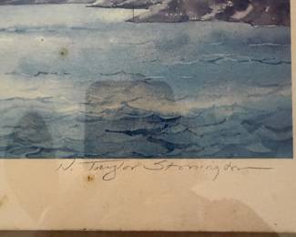 #77 - $100 - N. Taylor Stonington print of Juneau 1976's