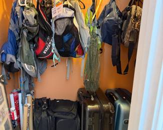 luggage and backpacks