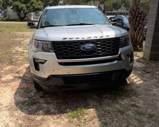 2019 Ford Explorer EcoBoost 4WD SUV  Available for Silent Bid only bids closing 4/11 at Noon.