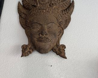 #4 - $60 - Thai goddess mask 16x10
