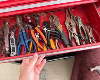 #119 - $120 - Craftsman tool box with tools