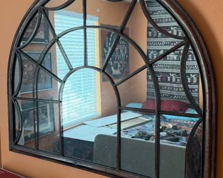 #83 - $100 - Metal window mirror 45x35