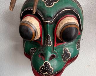 Green face mask $36