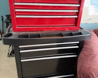 #119 - $120 - Craftsman tool box with tools