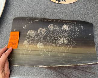 #127 - $100 - Whale bone carved 1990 