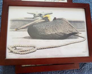 #81 - $40 - J. Berry print signed and dated 13x19