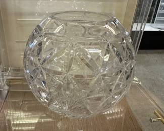 Waterford crystal globe