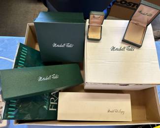 Marshall Fields boxes!