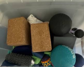 Assorted Fitness Accessories Lot